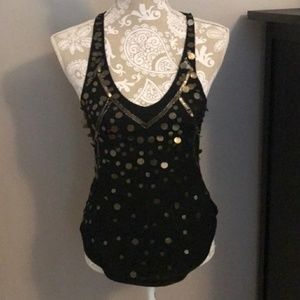 Ecote black tank with sequence